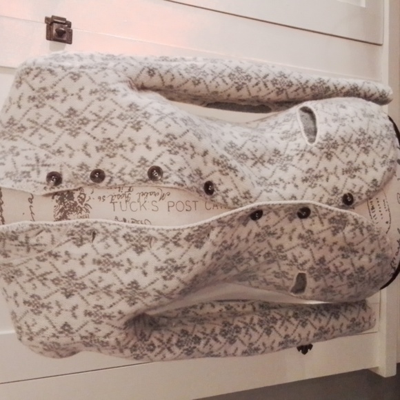 Stylish Gray Patterned Jacket - Picture 7 of 8